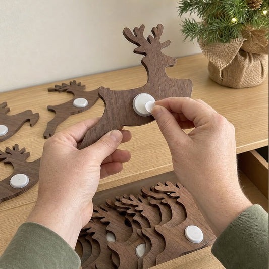 Merry antlers decor light